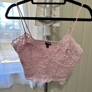 Express Lace Crop Top